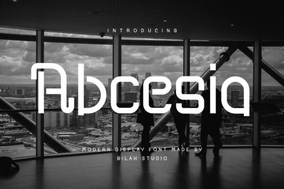 Abcesia: A Display Font That Makes Your Headlines Feel Intentional
