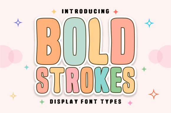 Bold Strokes: A Joyful Display Typeface for Editorial Warmth