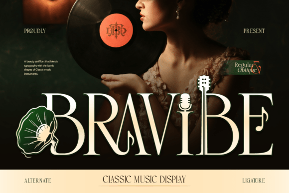 Bravibe: A Display Font That Commands Attention—Thoughtfully