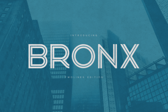 Bronx Twolines Edition: A Display Font Built for Scroll-Stopping Impact