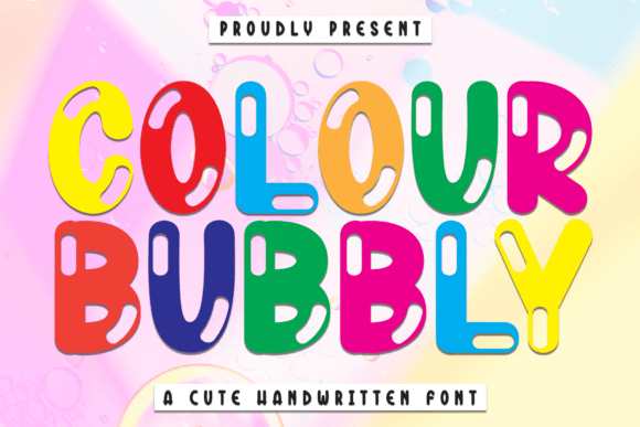 Colour Bubbly: A Playful Display Font with Real-World Grit