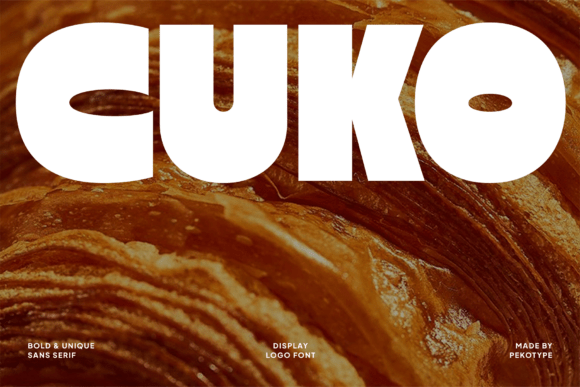 Cuko: A Display Font That Feels Like a Warm Welcome