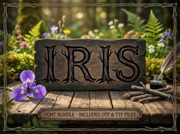 Iris: A Display Font That Makes Your Brand Instantly Memorable