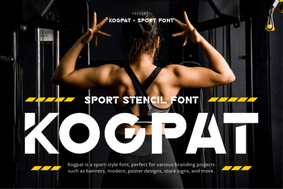 Kogpat: A Bold, Warm Display Font That Earns Its Space