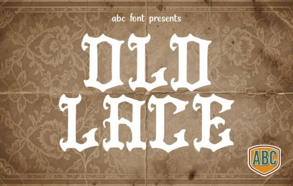 Old Lace Font: A Bold, Timeless Display Typeface for Small Businesses
