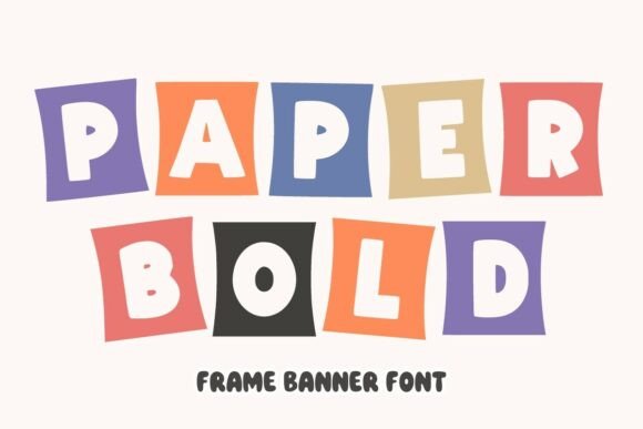 Paper Bold: A Display Font That Makes Your Brand Feel Alive