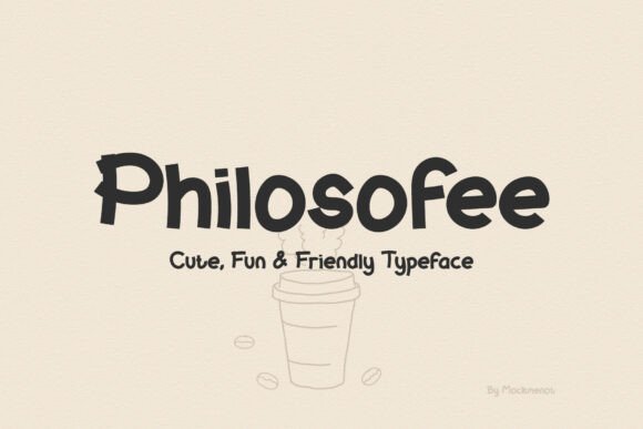 Philosofee: A Playful Display Font That Makes Your Brand Feel Human