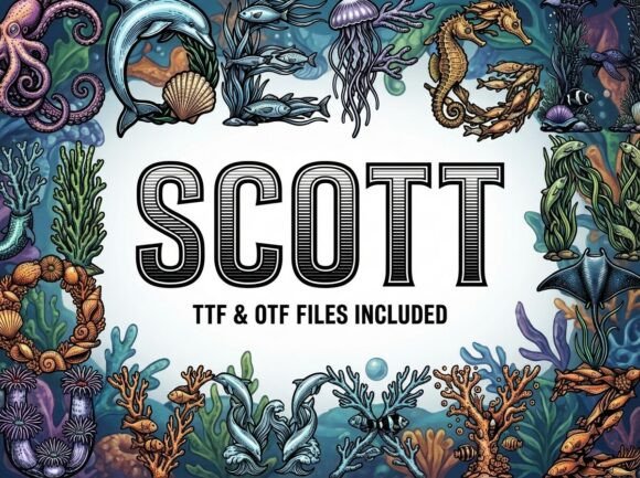 Scott: A Nautical Slab Serif That Anchors Brand Identity