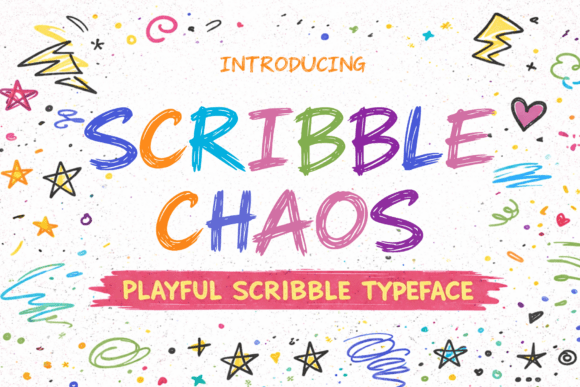 Scribble Chaos: A Playful Display Font That Feels Human