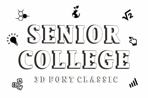 Senior College: A Display Font That Feels Like Tradition, Worn Well