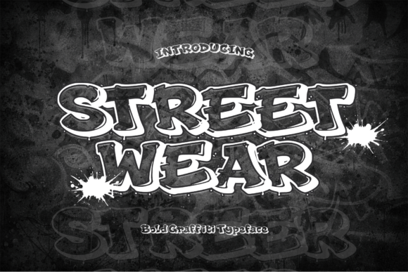 Street Wear: A Bold Display Font for Editorial Energy