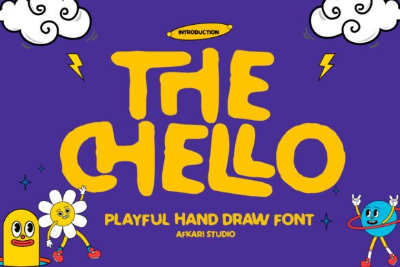 The Chello: A Playful Display Font for Digital Branding