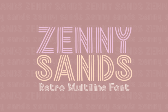 Zenny Sands: A Display Font That Makes Your Headlines Instantly Recognizable