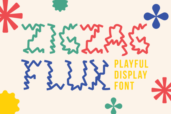 Zigzag Flux: A Display Font That Grabs Attention—Strategically